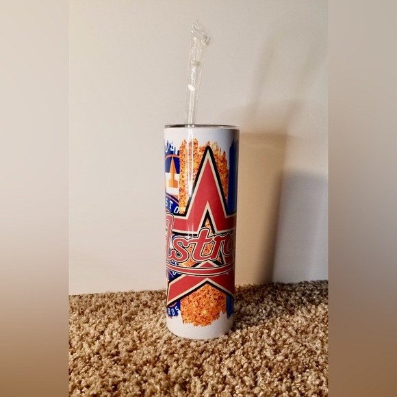 Tumbler Old School Astros - Picture 3 of 7